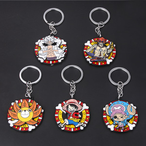 Llavero de Calavera Pirata y Timón de Barco - Colgante Retro de Aleación Esmaltada para Decoración de Bolsos y Mochilas y para Fans del Estilo Anime - Product Image 3