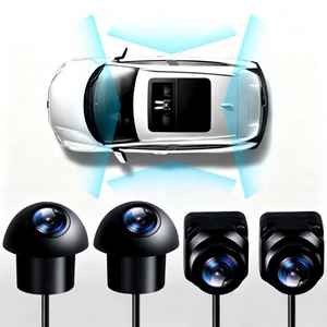 Ensemble de caméras de vision <span class=keywords><strong>panoramique</strong></span> 360° ZYKD, étanche IP67, 1080P, analogique AHD, pour voiture, avec WiFi et stockage DVR - Product Image 5