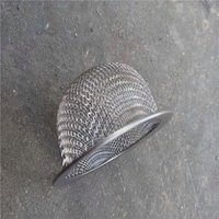 Tutup Filter Saringan Kawat Logam Stainless Steel Pompa Lubang Persegi