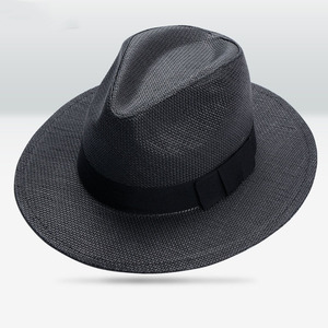 Vente en ligne Chapeau de plage Panama classique d'été pliable et élégant du Mexique de haute qualité Fedora en paille pour homme - Product Image 4