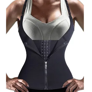 2021 Frauen Neopren Reiß verschluss Shape wear Korsett Taille Trainer Shaper Gürtel Push Up Weste Bauch Bauch Gürtel Taille Cincher Gewichts verlust