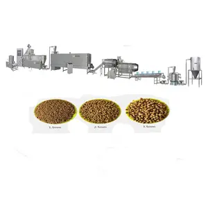 Small Scale Dry Fish Feed Pallet Processing Machines Home Use