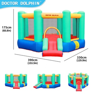 Doktor yunus özelleştirilmiş toptan hava trambolin şişme çocuklar standart şişme şato ev kullanılan şişme yürümeye başlayan fedai - Product Image 5