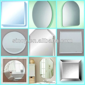Plaque de verre miroir argenté personnalisée, gravée, transparente, de 4 mm, à bords biseautés, avec prix - Product Image 4