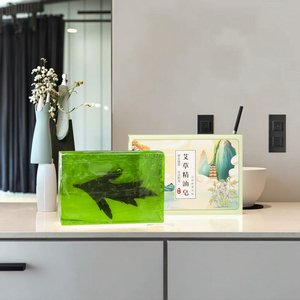 Nhà Máy Mini Vẻ Đẹp Du Lịch Xà Phòng 1Kg Màu Xanh Lá Cây Thơm Hữu Cơ Xà Phòng Cơ Sở Thanh Cho Bên Ngoài Sử Dụng Khác Y Học Trung Quốc - Product Image 1