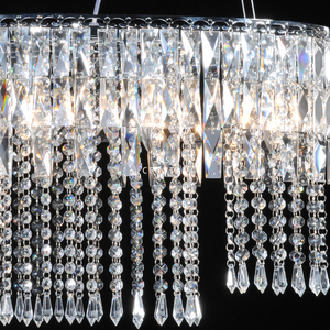 Lámpara de Techo Colgante de Cristal K9 de Alta Gama, Lujosa, para Sala de Estar, Comedor, Dormitorio - Product Image 3