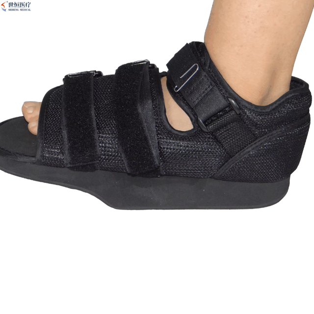 Orthopedic Orthotics Shoes for Fractures Comfortable Recovery Surgery Breathable Lightweight Adjustable Toe Back Surgical Shoe