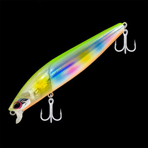 Tuzlu Su Balıkçılığı Yapay Sert Yemler Uzun Atışlı Wobblers Minnow Balıkçılık Sert Yemleri 100mm 14g Yüzen Minnow Yem - Product Image 3