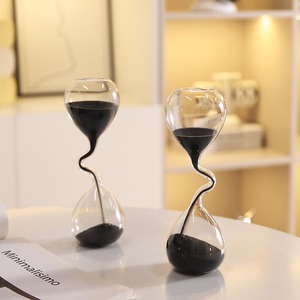 Creatieve plastic zandloper gepersonaliseerde <span class=keywords><strong>timer</strong></span> woondecoratie woonkamer kantoor bureau ornament afstuderen housewarming cadeau - Product Image 1