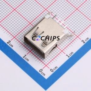 AF 180°WJZB15.0 <b>USB</b> Connector Through hole Component (THT) Connector Type-<b>A</b> <b>USB</b> <b>2.0</b> Female Through Hole - Product Image 1