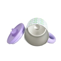 Mug isotherme en acier inoxydable personnalisé avec logo, 400 ml, écologique, portable, bouteille d'eau, design de dessin animé pour le camping, le bureau