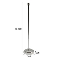 Meilleures ventes : Mini mât de drapeau de bureau automatique en aluminium, portable, étanche, pour fanions