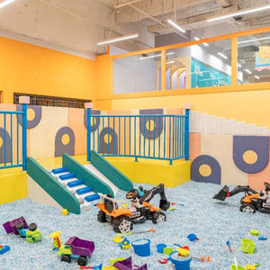 Équipement de terrain de jeu intérieur pour parc d'attractions Ensembles de jeux souples avec bac à sable pour enfants - Product Image 3