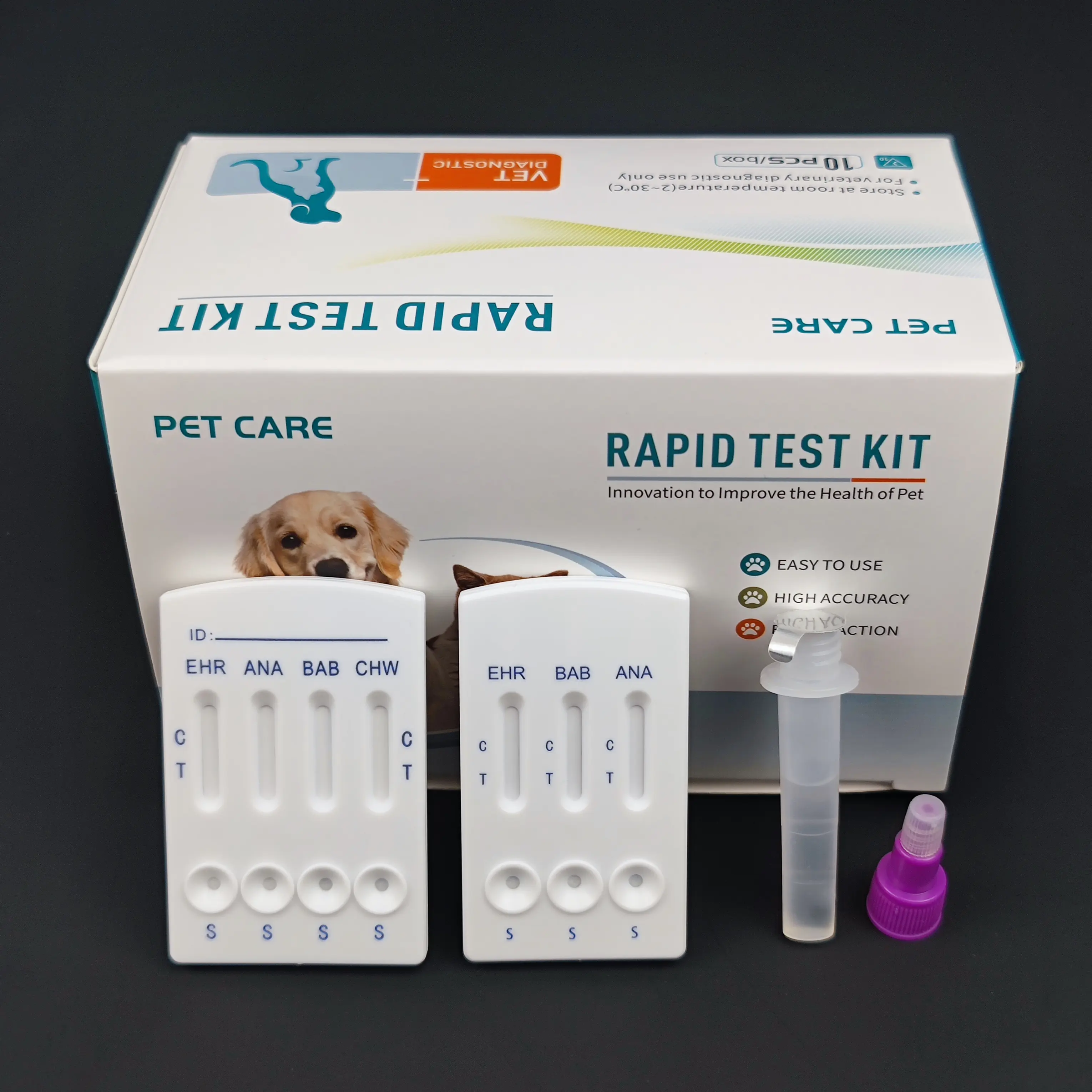 Fast Ehrlichia Babesia Anaplasma Heartworm Combo Test Kit Erlicha And Ana Plasma Price For Dog