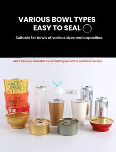 Macchina Automatica per Sigillatura Lattine Dingjian Certificata CE, Macchina Commerciale per Inscatolamento di Birra e Bevande in Lattine di Plastica PET, Sigillatrice per Lattine di Soda - Product Image 3