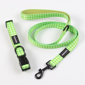 OKEYPETS Conjunto de <span class=keywords><strong>Collar</strong></span> de Correa de Perro de Malla Cómoda Neopreno Acolchado Impreso Sublimación Diseño Personalizado Conjunto de <span class=keywords><strong>Collar</strong></span> de Correa de Perro - Product Image 1
