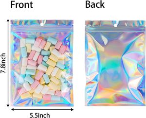 Holographic Rainbow Metallic Mailer <b>Bag</b> Packaging Luxury Envelope Courier <b>Bags</b> Padded Foil Mailer Mylar <b>Bag</b> - Product Image 2