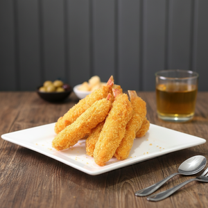 Cuisses de crabe panées avec coquille naturelle, pré-frites, assaisonnées, surgelées, préparées, fruits de mer prêts à cuisiner, bâtonnets de surimi de crabe pour restaurant - Product Image 1