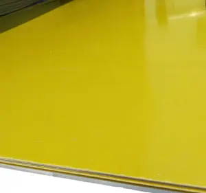 Hochtemperatur 1 mm Gelb 3240 Epoxydämmfaser Glasbasis laminiertes Blatt hergestellte Hochtemperaturanwendungen