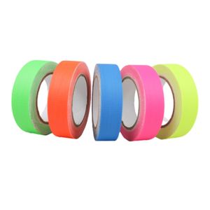 Pegatina de advertencia de luz mate Cinta de tela fluorescente UV Luz púrpura luminosa <span class=keywords><strong>Película</strong></span> Accesorios para <span class=keywords><strong>el</strong></span> escenario Hecho de material de PVC - Product Image 2