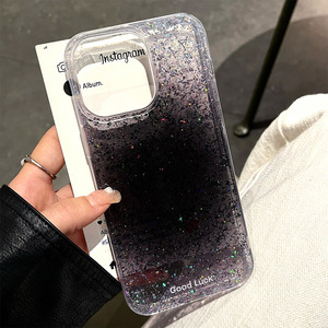 <span class=keywords><strong>Coque</strong></span> de téléphone transparente à paillettes pour <span class=keywords><strong>iPhone</strong></span> XR <span class=keywords><strong>11</strong></span> 12 13 14 15 16 17 Pro Max – Étui arrière <span class=keywords><strong>pas</strong></span> <span class=keywords><strong>cher</strong></span> pour filles - Product Image 2