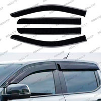 Viseras Laterales para Ventanas, Protectores Contra Lluvia y Viento para FORD RANGER T9 RAPTOR WILDTRAK SPORT 2023, 2024 y 2025, Accesorios NUEVOS
