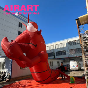 Homard gonflable géant de 6 m pour la décoration publicitaire des restaurants de fruits de mer, homard gonflable réaliste, animaux marins gonflables - Product Image 4