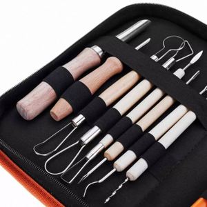 13Pcs/Set Professional Cutting Supplies Halloween Pumpkin Carving <b>Tools</b> Kit With Carrying <b>Case</b> - Product Image 2