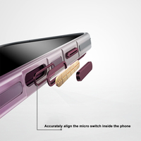 ODM OEM 360 °   Étui antichoc magnétique N52 mat avec support rotatif pour iPhone 17 18 Pro Max