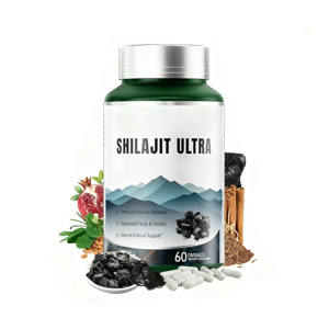 OEM <b>Pure</b> <b>Himalayan</b> <b>Shilajit</b> with Fulvic Acid Essential Minerals <b>Shilajit</b> Capsules for Adults - Product Image 1