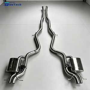 Sistema de escape de acero inoxidable para Mercedes-Maybach S680 W222 6.0T Catback con válvula activa, ajuste directo - Product Image 4