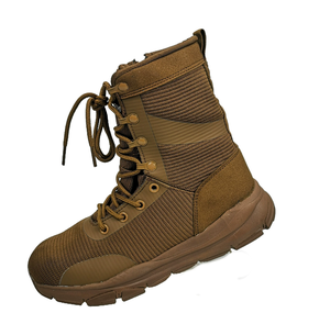 DF DFM01 Personnalisable, Chaussures d'été respirantes en maille tricotée couleur coyote, légères avec semelle extérieure en EVA, pour hommes, en stock - Product Image 5