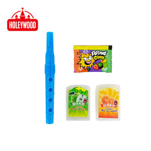 Juego de flauta de azúcar fresca Holeywood con sabor afrutado de caramelo Popping Experiencia única de caramelo en embalaje de caja - Product Image 2