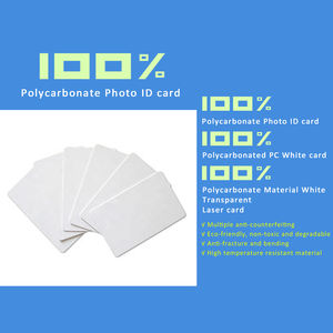 लेजर उत्कीर्णन पॉलीकार्बोनेट विंडो आईडी कार्ड के साथ लेजर उत्कीर्णन पॉलीकार्बोनेट विंडो आईडी कार्ड - Product Image 5