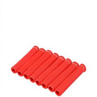 Glasfaser-Zündkabel-Hitzeschutzmanschette 6 Zoll LS1/LS2 SBC/BBC 350/454 Autoanpassung 2500F Kabelschutz Rot