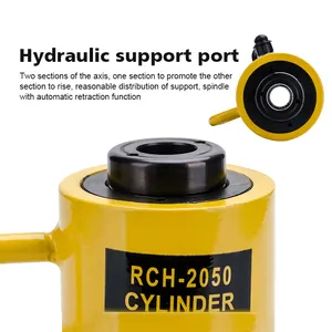 EMEADS RSC Series Separated Hydraulic Jacks Hole Hydraulic Jack Hollow Ram Hydraulic Plunger Cylinder Good Hydraulic Jack