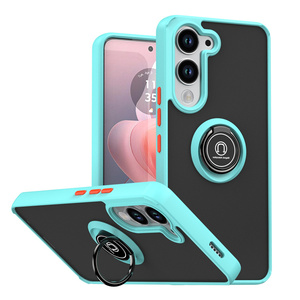 Étui de téléphone magnétique translucide pour voiture, protection anti-chute pour Vivo V60 V50 V40 V30 Lite/Y91C/Y95/Y55, support métallique - Product Image 5