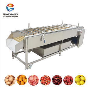 HP-360 Automatic Fruit Apple Orange Cherry Strawberry Jujube Spray Washing Machine Fruit Washer