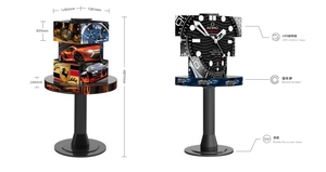 360度旋转LED显示屏，用于室内室外自助业务购物中心零售店地铁电梯CMS - Product Image 4