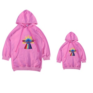 ¡De mamá <span class=keywords><strong>y</strong></span> bordado trajes <span class=keywords><strong>sudadera</strong></span> rosa para las mujeres sudaderas con capucha! - Product Image 1
