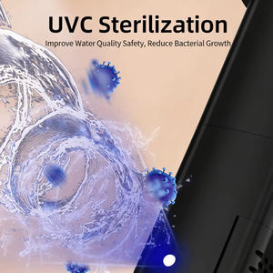 Fontaine à eau pour animaux de compagnie en acier inoxydable sans fil avec stérilisation UVC, fontaine à eau intelligente pour chien, distributeur d'eau silencieux pour chat, fournisseur OEM - Product Image 3