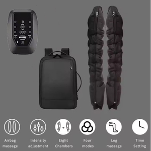 Professional Rechargeable Leg Air Compression Sleeves Therapy Machine Sports Recovery <b>Pump</b> Boots With LCD Touch Screen Leg Massa - Product Image 4