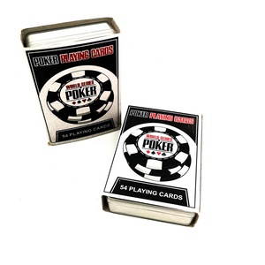 Venta caliente Barato Diseño de impresión personalizado Plástico Pvc Naipes de póquer - Product Image 2