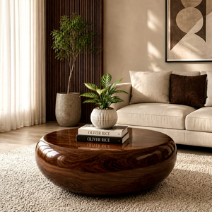 Classy Drum Shaped Modern Iron Metal Coffee Table side Best Quality for <b>Office</b> <b>Home</b> Restaurant Living Room Garden Decoration - Product Image 1