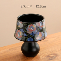 Meilleure vente transfrontalière : Bougie en céramique avec base en forme d'ampoule. Ajoute une ambiance idéale pour la décoration de table, les mariages, les cadeaux de pendaison de crémaillère.