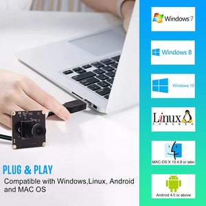 ELP 260FPS Cámara de alta velocidad Gran angular Lente sin distorsión OV4689 2MP Módulo de cámara USB de Marco alto para computadora portátil - Product Image 5