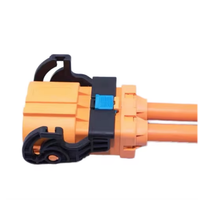 Conector EV de Alto Voltaje de 8mm y 2 Pines, Enchufe Impermeable de Alta Corriente para Sistema de Distribución de Energía de Vehículos Eléctricos