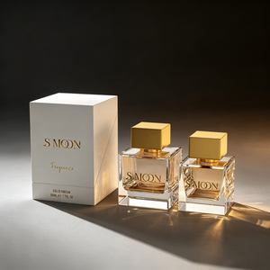 Botella <span class=keywords><strong>de</strong></span> Perfume <span class=keywords><strong>de</strong></span> Vidrio <span class=keywords><strong>de</strong></span> Lujo Personalizada, Botellas <span class=keywords><strong>de</strong></span> Perfume Transparentes con Atomizador, 50ml 100ml, Botella <span class=keywords><strong>de</strong></span> Perfume Cuadrada <span class=keywords><strong>de</strong></span> Vidrio Vacía con Tapa Dorada - Product Image 2
