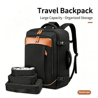 Nouveau sac à dos pour ordinateur portable multifonctionnel et imperméable pour hommes, grande capacité, sac à dos d'affaires, sac à dos décontracté pour les voyages