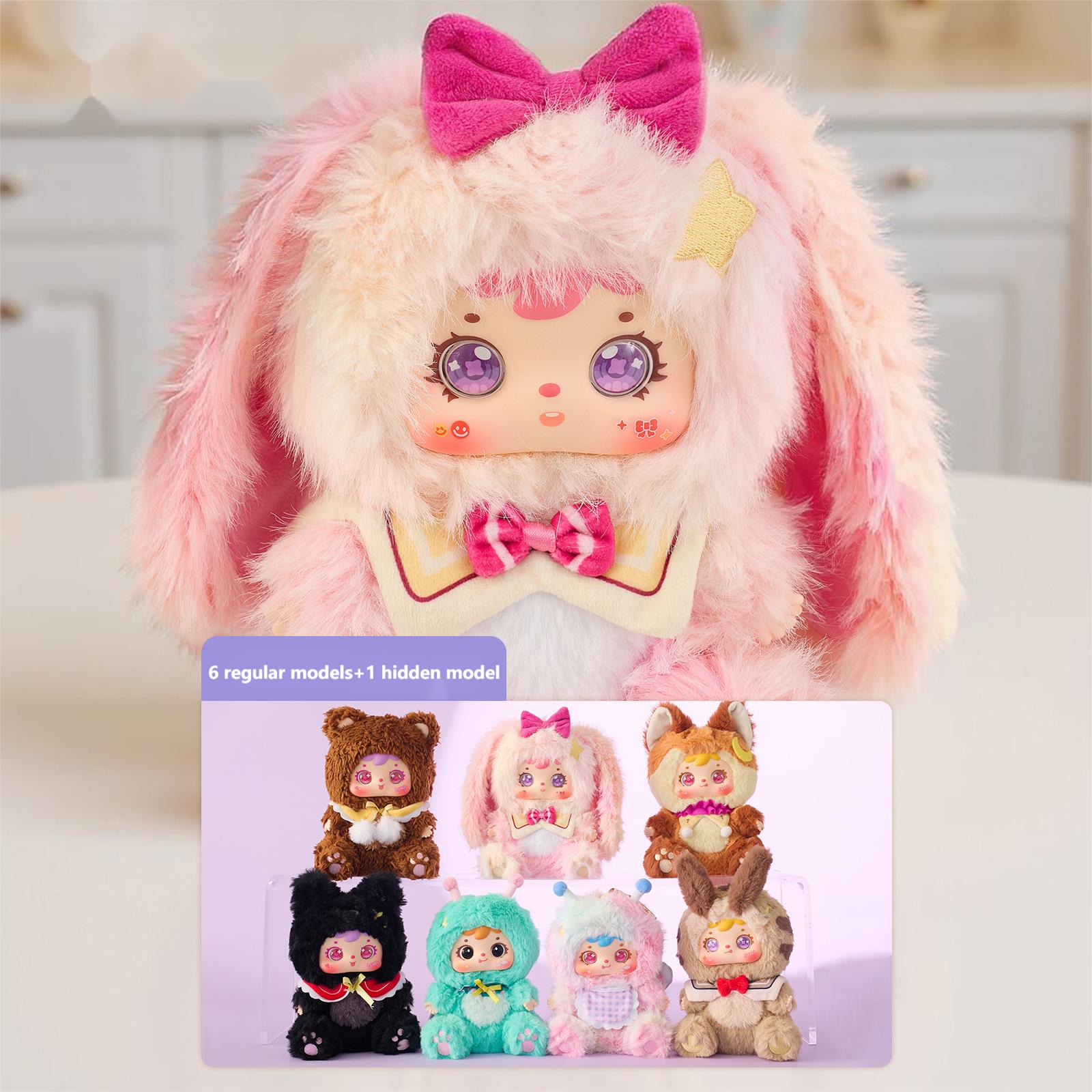 Tre piccoli peluche Mao Sonata al chiaro di luna (confezione da 6)